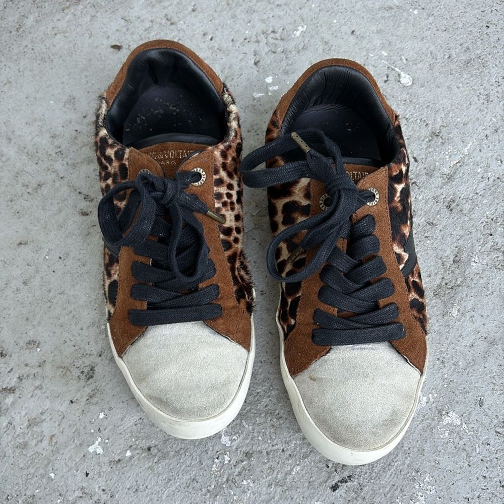 Zadig & Viltaire pony hair sneakers - Picture 3 of 13